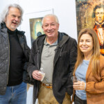 Art gallery opening in Marietta, GA.