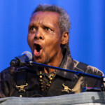 Lonnie Holley performs at the Carter Center.