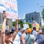 Trump protest in Atlanta, 2025
