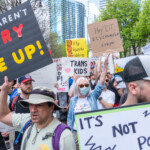 Trump protest in Atlanta, 2025