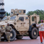 National Guard Troops in front of Union Station in D.C.