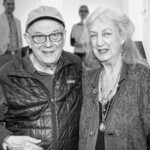 Photographer Bruce Davidson with his wife at Jackson Fine Art